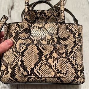~a new day~ snake print crossbody